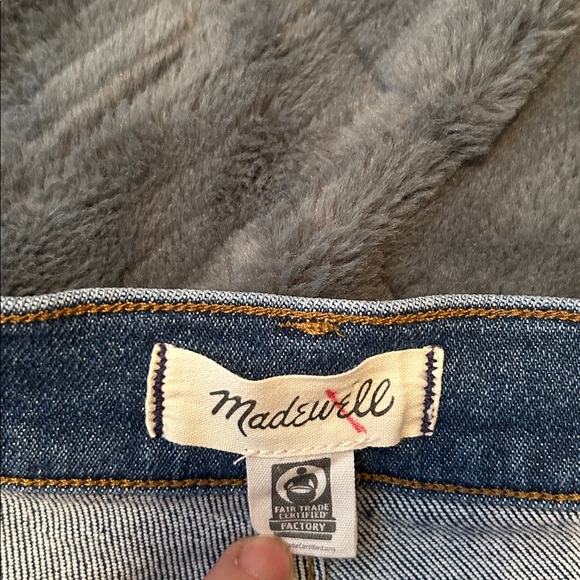 Madewell Dark Blue High Rise Skinny Jeans size 30 - Picture 3 of 4